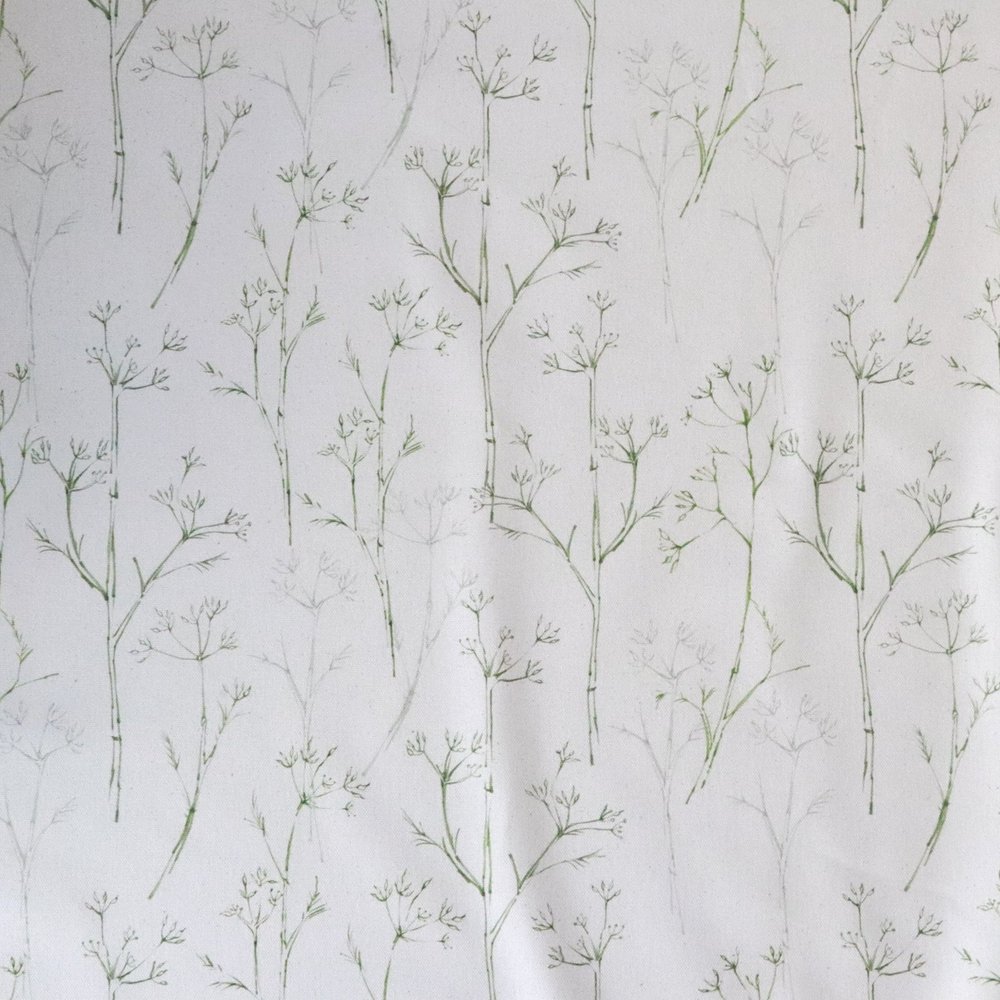 Sweet Herb Fennel Natural Organic Fabric