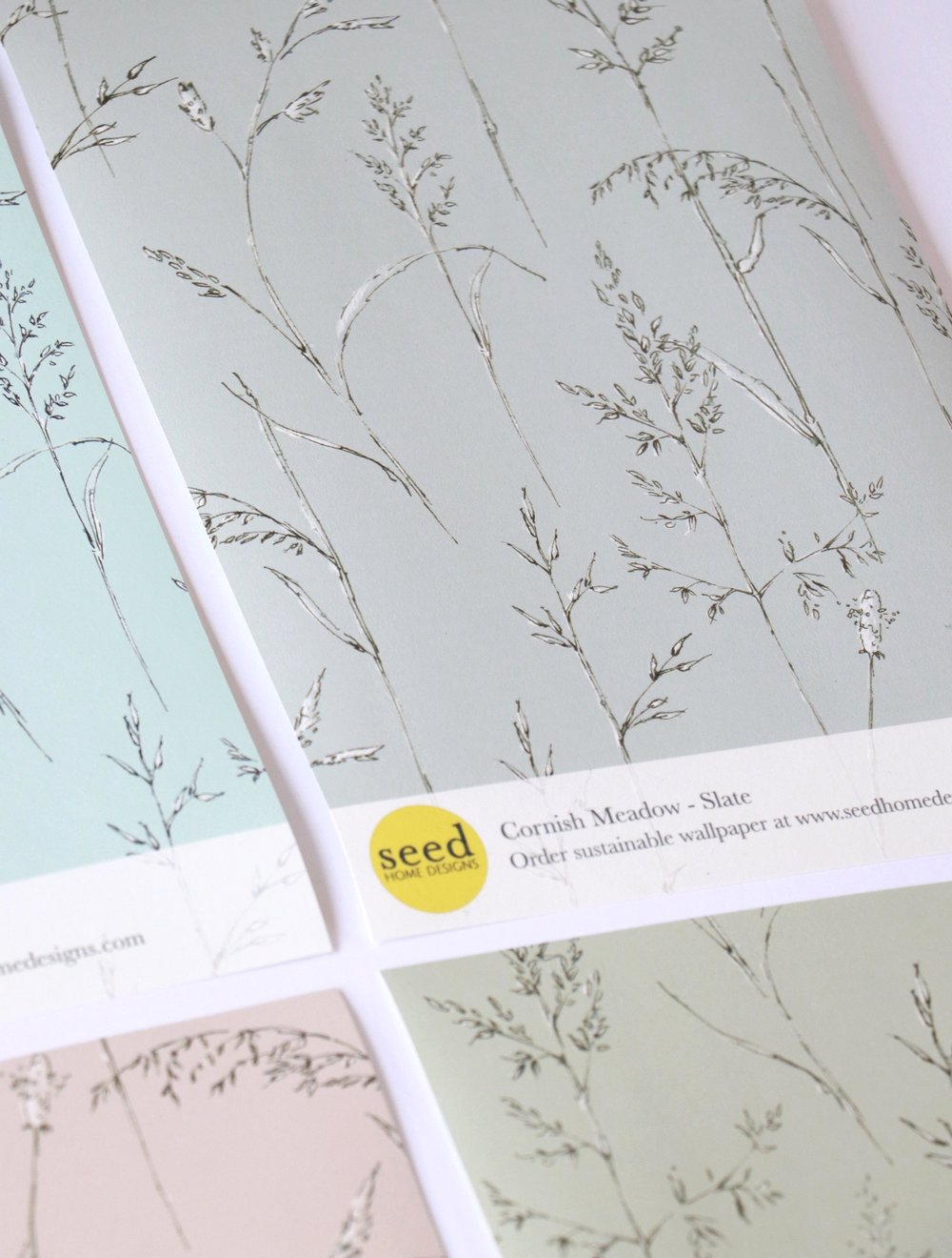 Cornish Meadow Sustainable Wallpaper
