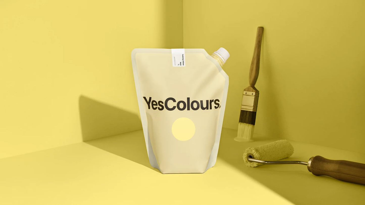 Calming Yellow matt emulsion paint