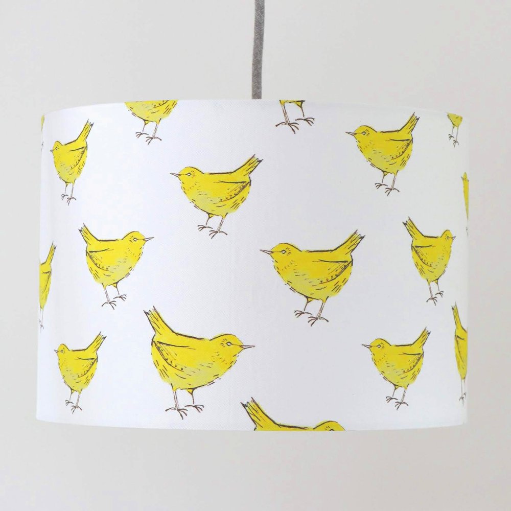 Yellow Bird Fabric